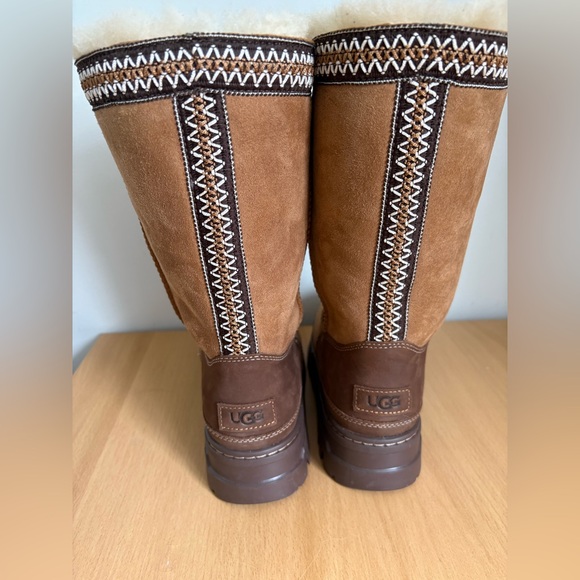 UGG Shoes - NWT UGG Women’s Chestnut Suede Shearling-Lined Mid-Calf Boots